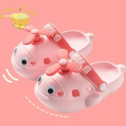 The Decor Haven Babykleidung|Babykleidung-Niedliche Hubschrauber-Hausschuhe für Kinder – weiche Plüsch-Hausschuhe