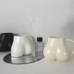 Brew Bliss Küche & Esszimmer-Niedliche Keramiktasse mit Hintern