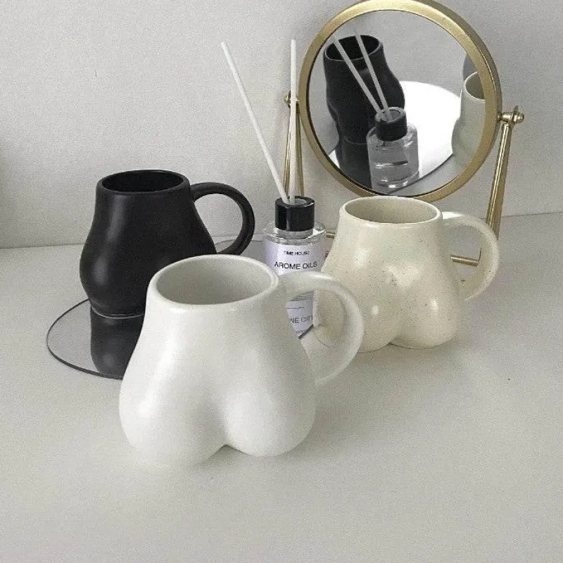 Brew Bliss Küche & Esszimmer-Niedliche Keramiktasse mit Hintern