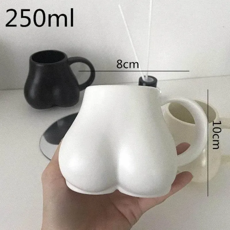 Brew Bliss Küche & Esszimmer-Niedliche Keramiktasse mit Hintern