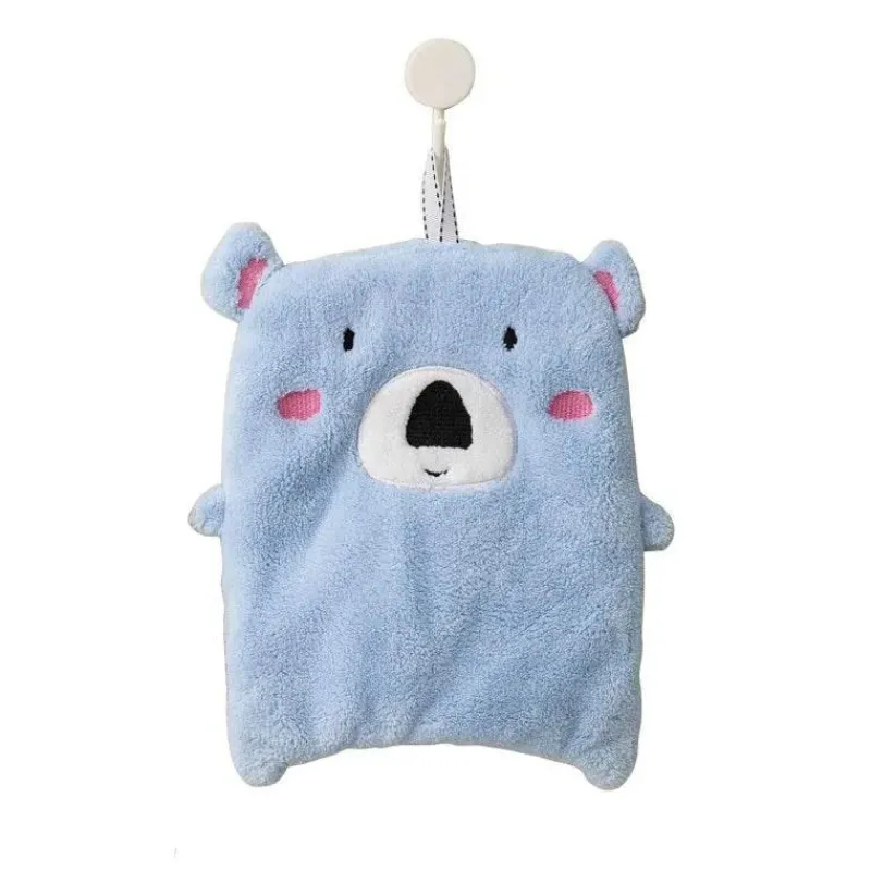 Tom Küche & Esszimmer-Niedliche Tierhandtücher - Panda Koala Frotteehandtücher mit Schlaufen