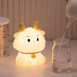 Illuminate Home Beleuchtung-Nilpferd-Baby-Nachtlicht – süße Kinderzimmerlampe für Kinder