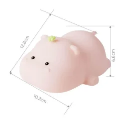 Illuminate Home Beleuchtung-Nilpferd-Baby-Nachtlicht – süße Kinderzimmerlampe für Kinder