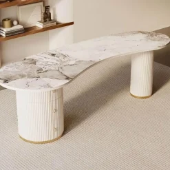 The Lounge Loft Möbel-Nino Slate Büroschreibtisch - Moderne Arbeitsplatzmöbel