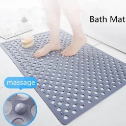 The Blissful Bath Badezimmer-Non-Slip Foot Massage Shower Mat - Comfortable and Safe Bath Mat