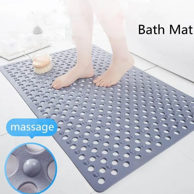 The Blissful Bath Badezimmer-Non-Slip Foot Massage Shower Mat - Comfortable and Safe Bath Mat