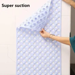 The Blissful Bath Badezimmer-Non-Slip Foot Massage Shower Mat - Comfortable and Safe Bath Mat