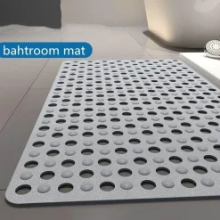 The Blissful Bath Badezimmer-Non-Slip Foot Massage Shower Mat - Comfortable and Safe Bath Mat