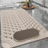 The Blissful Bath Badezimmer-Non-Slip Foot Massager Mat - Comfortable Bathroom Mat