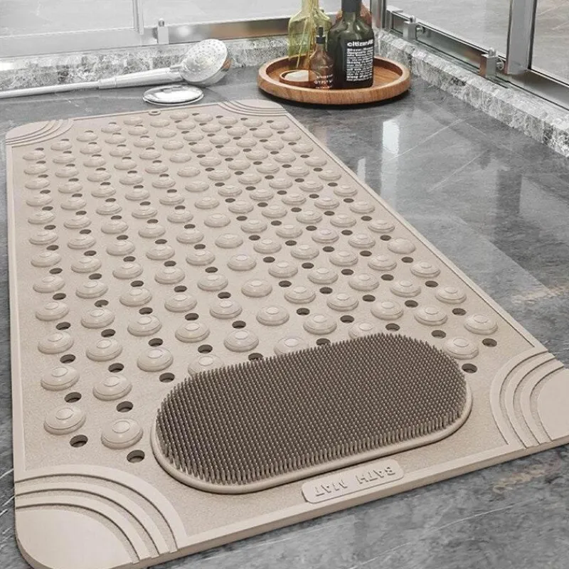 The Blissful Bath Badezimmer-Non-Slip Foot Massager Mat - Comfortable Bathroom Mat
