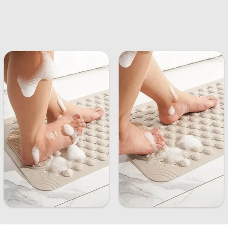 The Blissful Bath Badezimmer-Non-Slip Foot Massager Mat - Comfortable Bathroom Mat