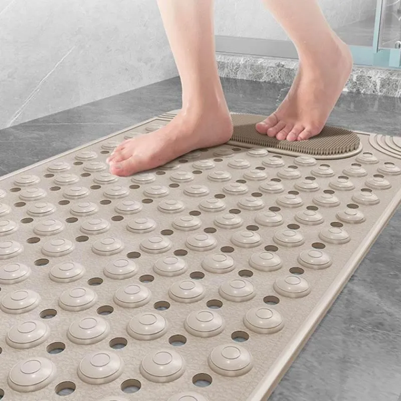 The Blissful Bath Badezimmer-Non-Slip Foot Massager Mat - Comfortable Bathroom Mat