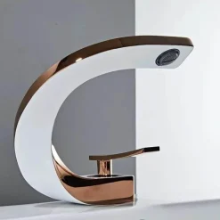 Tranquil Waters Badezimmer|Küche & Esszimmer-Nordic Arch Deckmontierter Wasserhahn - Künstlerischer Waschbeckenmischer