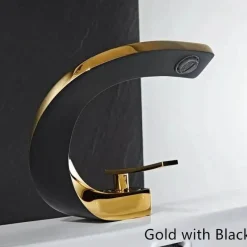 Tranquil Waters Badezimmer|Küche & Esszimmer-Nordic Arch Deckmontierter Wasserhahn - Künstlerischer Waschbeckenmischer