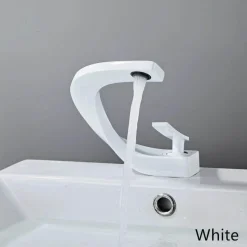 Tranquil Waters Badezimmer|Küche & Esszimmer-Nordic Arch Deckmontierter Wasserhahn - Künstlerischer Waschbeckenmischer