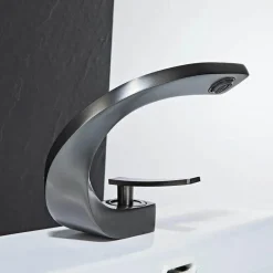 Tranquil Waters Badezimmer|Küche & Esszimmer-Nordic Arch Deckmontierter Wasserhahn - Künstlerischer Waschbeckenmischer