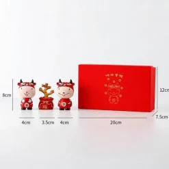 The Gilded Nest Wohndeko-Nordic Art Aufbewahrungsbox – Dekorativer Organizer für Zuhause