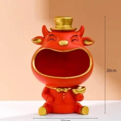 The Gilded Nest Wohndeko-Nordic Art Aufbewahrungsbox – Dekorativer Organizer für Zuhause