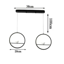 Comfort u0026 Style Beleuchtung-Nordic Birds Pendant Light - Stylish Ceiling Fixture