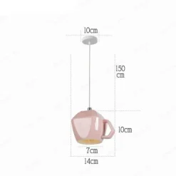 Comfort u0026 Style Beleuchtung-Nordic Ceramic Tea Cup - Stylish Lightweight Design