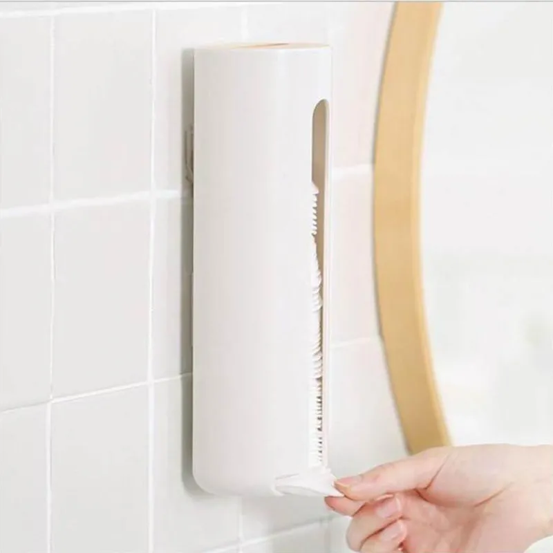 Tranquil Waters Badezimmer|Küche & Esszimmer-Nordic Cotton Dispenser - Aufbewahrungslösung zur Wandmontage