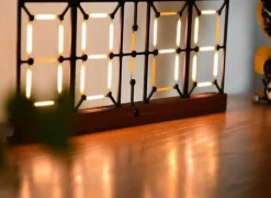 Comfort u0026 Style Beleuchtung-Nordic Double-Sided LED Clock - Modern Design Timepiece