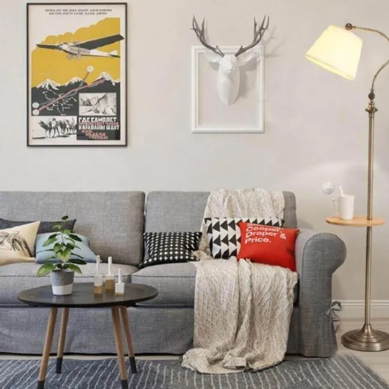 Comfort u0026 Style Beleuchtung-Nordic Floor Lamp - Modern Creative Side Table Light