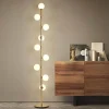 Comfort u0026 Style Beleuchtung-Nordic Floor Lamp - Stylish Earth Tone Lighting