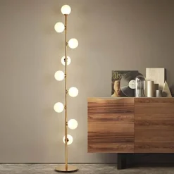 Comfort u0026 Style Beleuchtung-Nordic Floor Lamp - Stylish Earth Tone Lighting