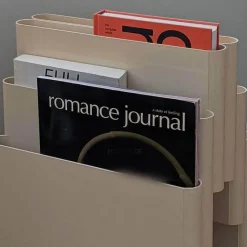 The Gilded Nest Wohndeko-Nordic Floor Zeitschriftenständer - Stilvoller Organizer