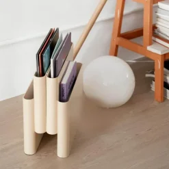 The Gilded Nest Wohndeko-Nordic Floor Zeitschriftenständer - Stilvoller Organizer