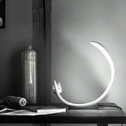 Comfort u0026 Style Beleuchtung-Nordic LED Curl Tischlampe - Moderne Wohnraumbeleuchtung