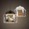 Comfort u0026 Style Beleuchtung-Nordic Minimalist Glass Pendant Lamp - Modern Lighting Design