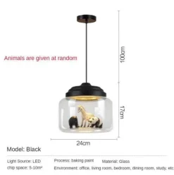 Comfort u0026 Style Beleuchtung-Nordic Minimalist Glass Pendant Lamp - Modern Lighting Design