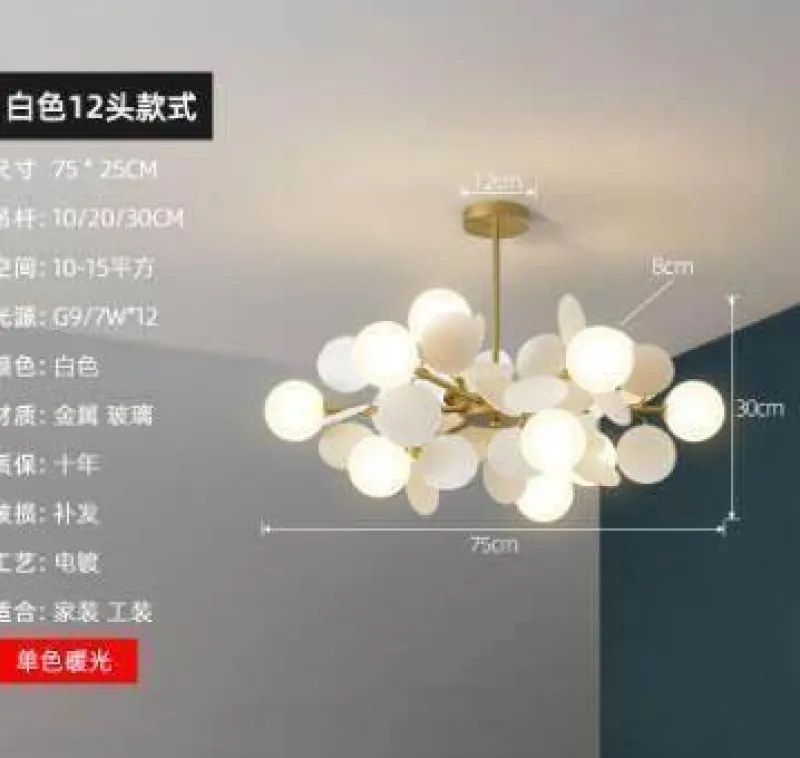 Comfort u0026 Style Beleuchtung-Nordic Multicolor LED Pendant Lights - Artistic Tree Design