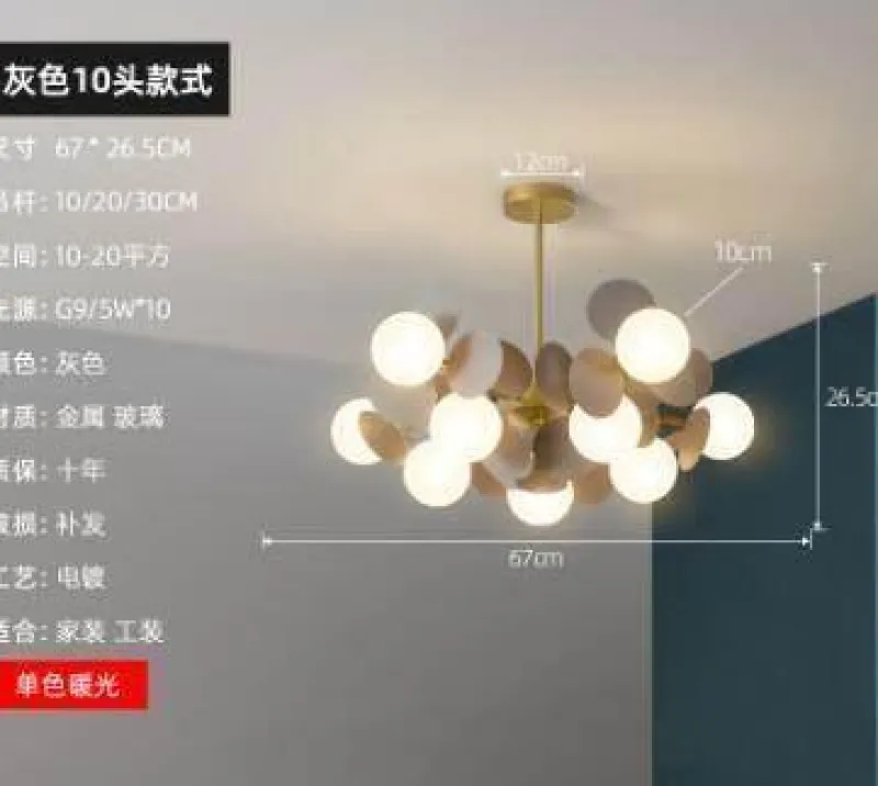 Comfort u0026 Style Beleuchtung-Nordic Multicolor LED Pendant Lights - Artistic Tree Design