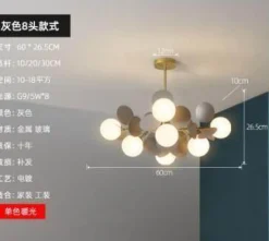 Comfort u0026 Style Beleuchtung-Nordic Multicolor LED Pendant Lights - Artistic Tree Design