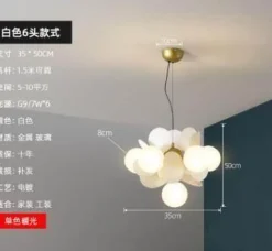 Comfort u0026 Style Beleuchtung-Nordic Multicolor LED Pendant Lights - Artistic Tree Design