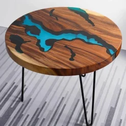 Comfort u0026 Style Möbel-Nordic River Couchtisch – Elegantes Naturdesign