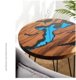 Comfort u0026 Style Möbel-Nordic River Couchtisch – Elegantes Naturdesign