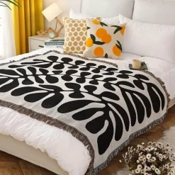 The Blanket Nook Bettzeug-Nordic Star Decke - Sonnengott Picknickmatte Sofabezug