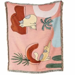 The Blanket Nook Bettzeug-Nordic Star Decke - Sonnengott Picknickmatte Sofabezug