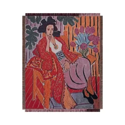 Warm Embrace Bettzeug-Nordische abstrakte Decke – Vielseitiges Outdoor-Dekor