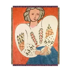 Warm Embrace Bettzeug-Nordische abstrakte Decke – Vielseitiges Outdoor-Dekor