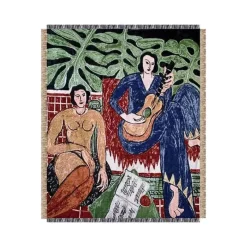 Warm Embrace Bettzeug-Nordische abstrakte Decke – Vielseitiges Outdoor-Dekor