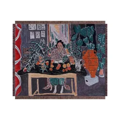 Warm Embrace Bettzeug-Nordische abstrakte Decke – Vielseitiges Outdoor-Dekor