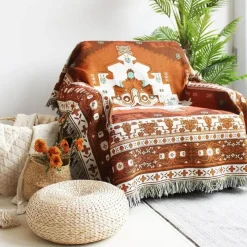 Cozy Haven Bettzeug-Nordische Überwurfdecke – gemütlicher Sofa-Bettbezug als Wohnzimmerdekoration