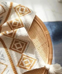 Wrap u0026 Relax Bettzeug-Nordische Überwurfdecke - Gemütliches Acryl-Winter-Sofabettdekor