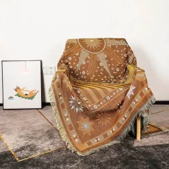 Snug u0026 Soft Bettzeug-Nordische böhmische Decke – vielseitiger Bett-Sofa-Bezug, ethnisches Picknick, Camping, unverzichtbar