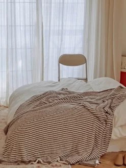 Cozy Haven Bettzeug-Nordische Decke – weicher, gemütlicher Überwurf für die Heimdekoration